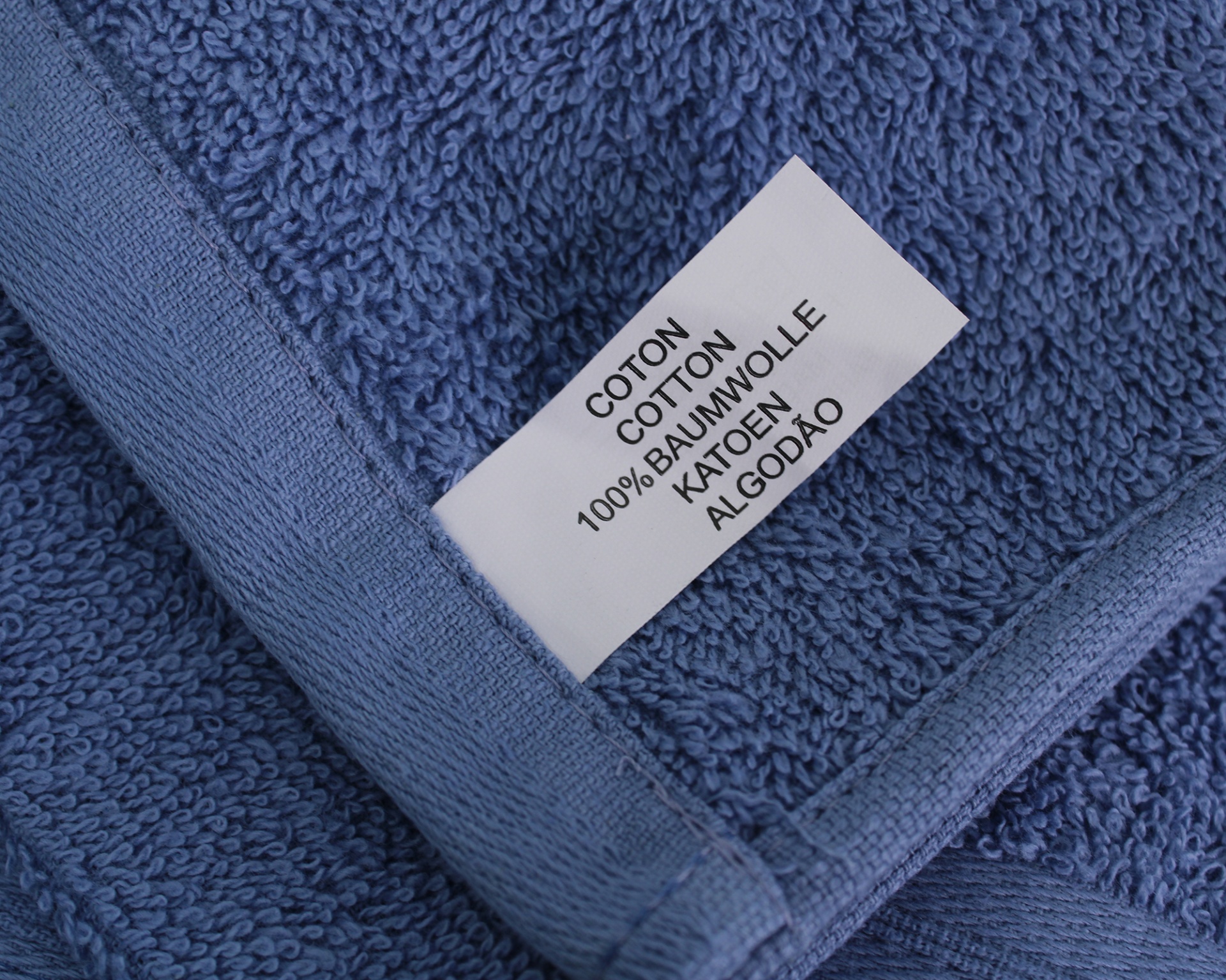 Jogo de banho liso 3 peças Azul