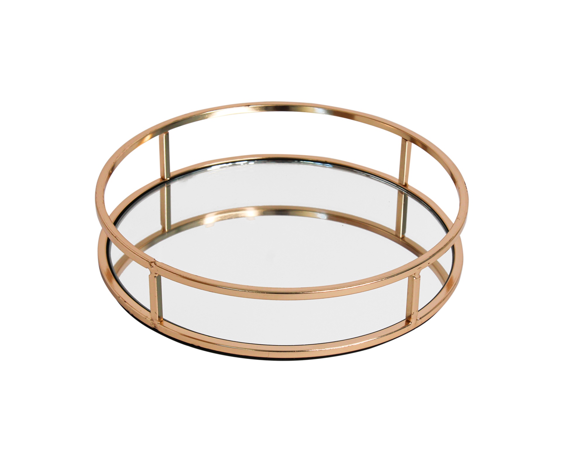 Bandeja Redondo Gold
