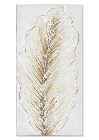 Tela folha bege e brilho