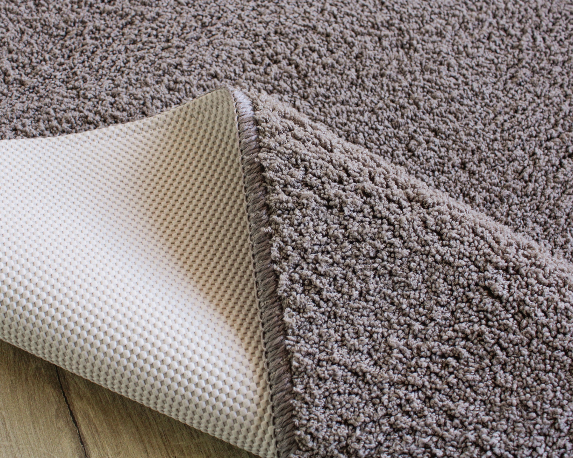 Tapete micro redondo Brown