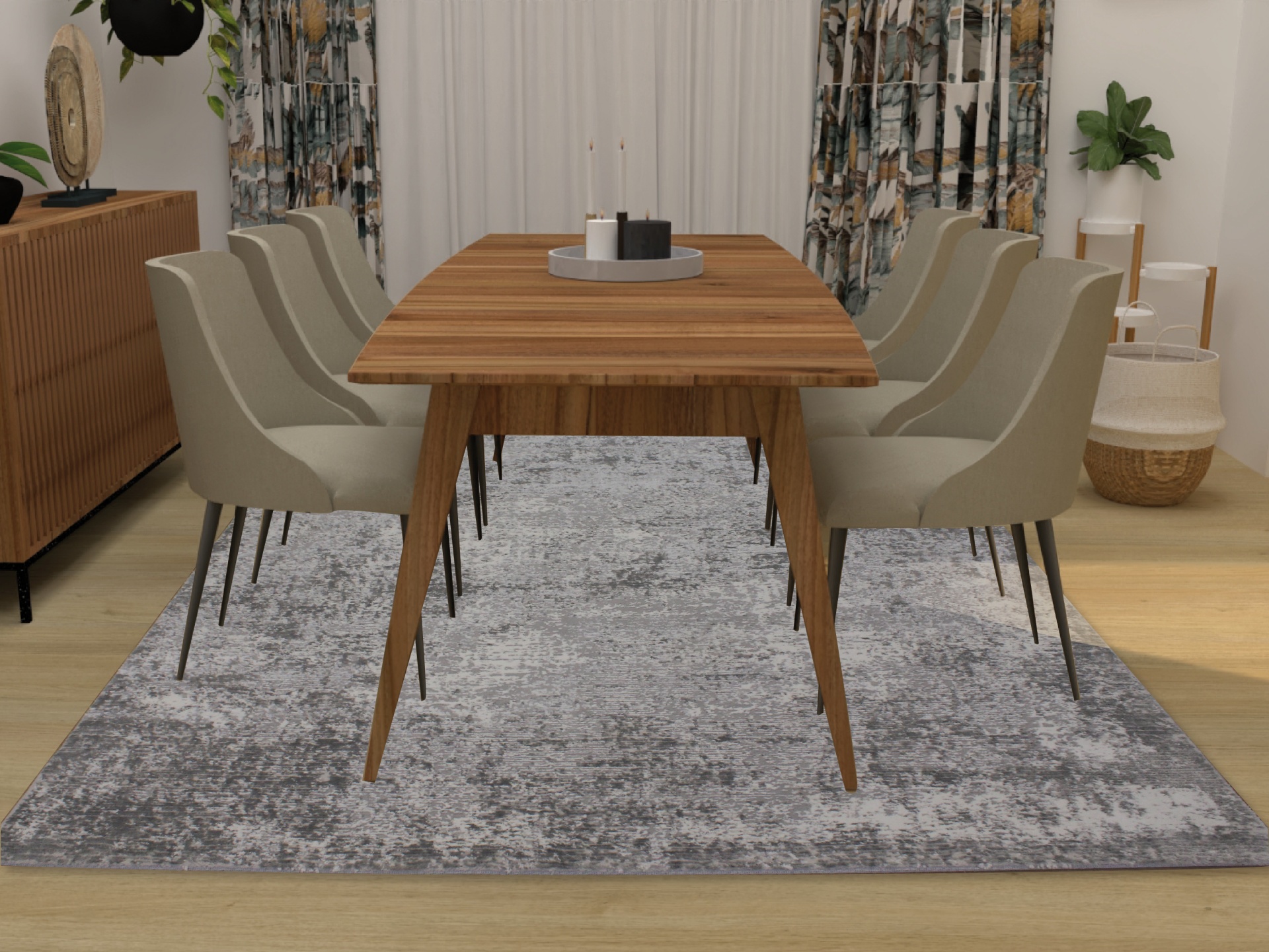 Tapete Goa L.Grey/Bege 25