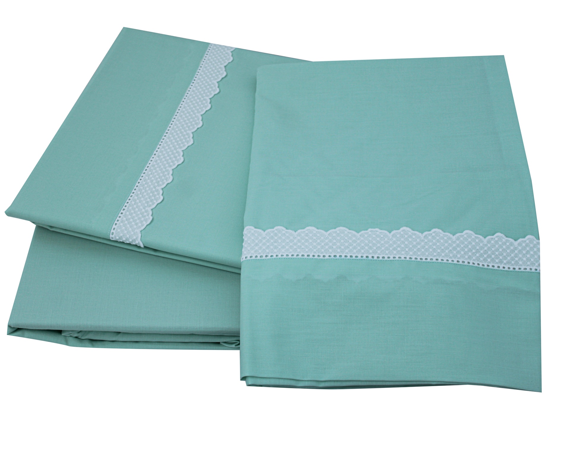 Jogo de Cama Cati Verde Agua