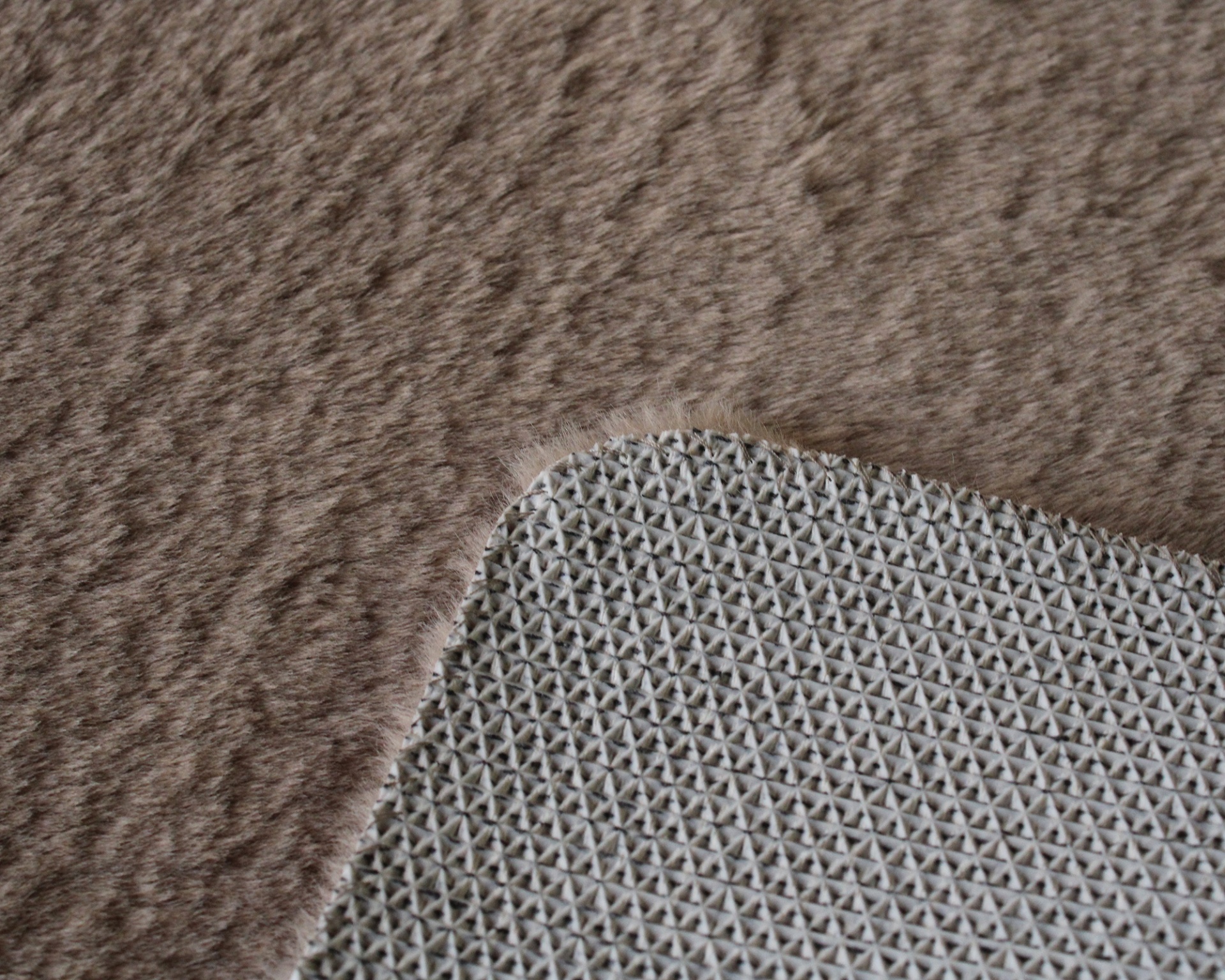 Tapete King Redondo Bege