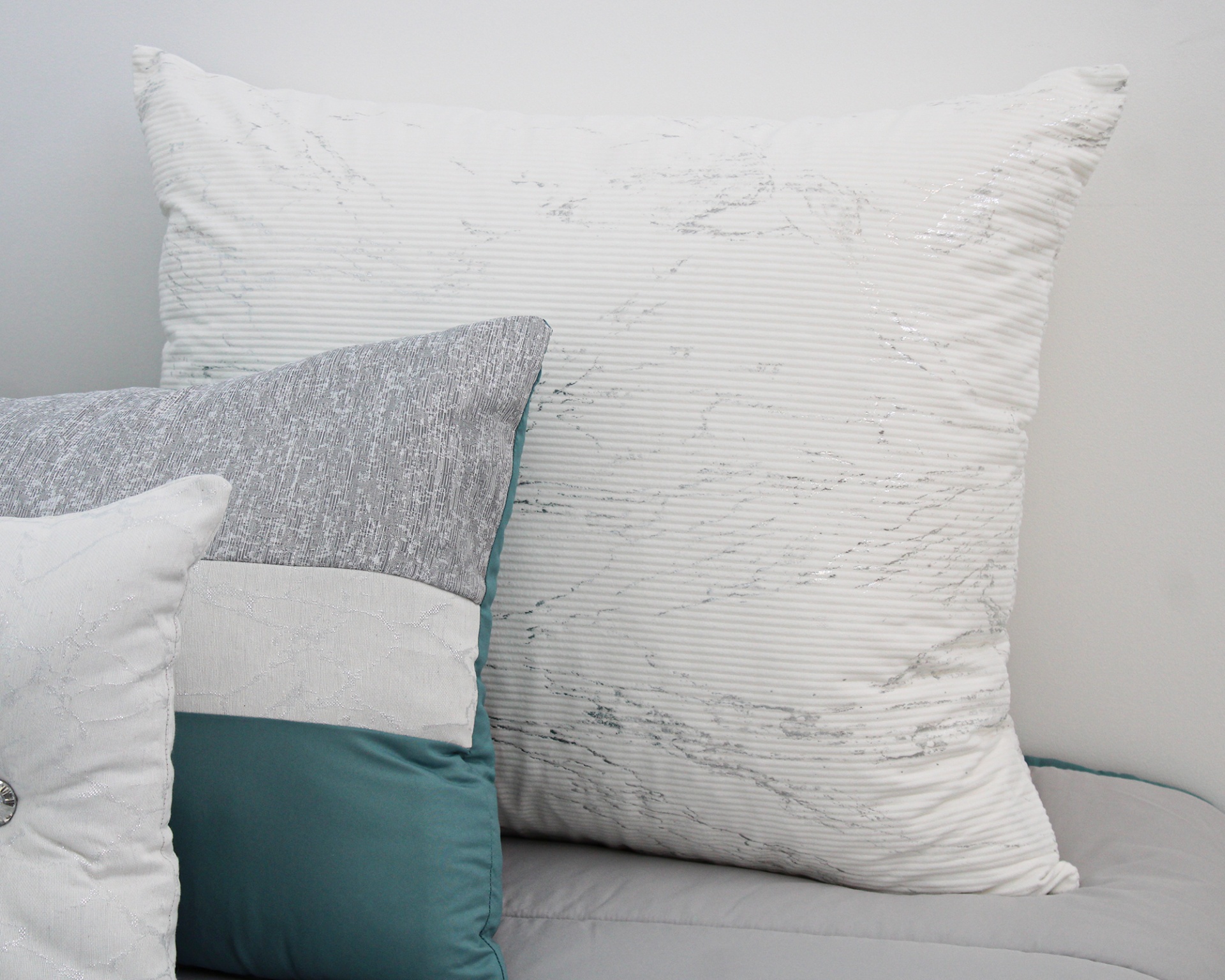 Edredon Laos Luca Antracite