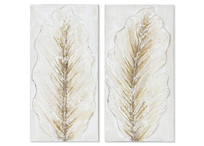 Tela folha bege e brilho