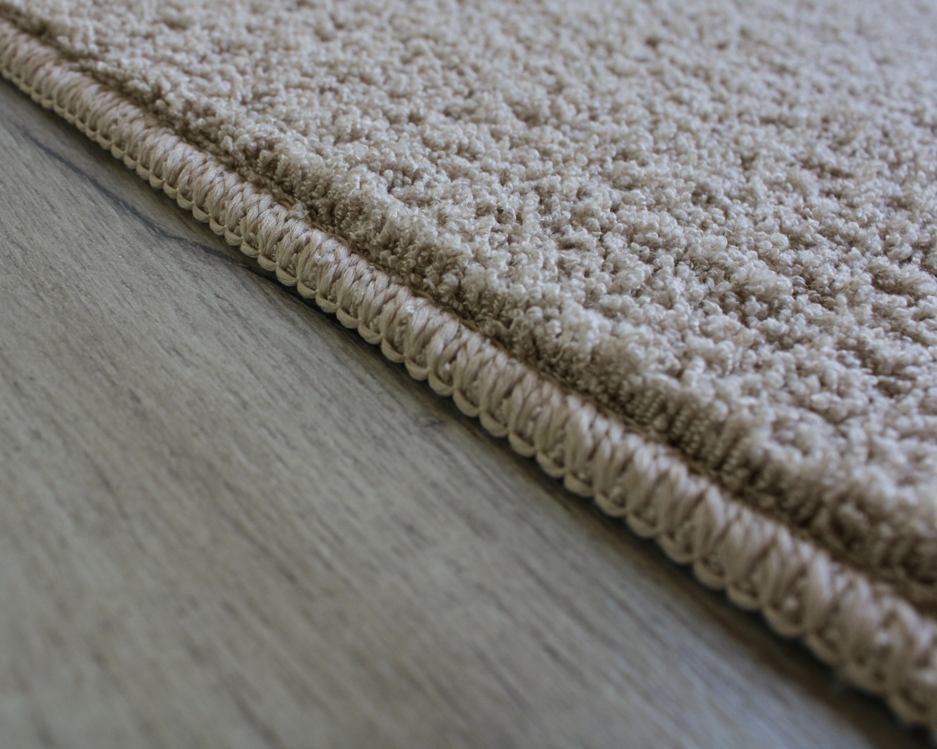 Tapete micro redondo Bege