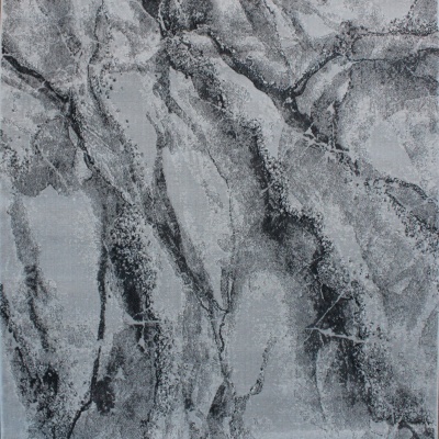 Tapete abstrato padrão mármore em tons de cinza e preto