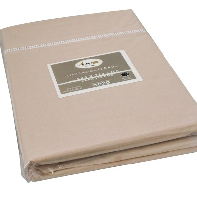 Jogo de cama Escada Bege