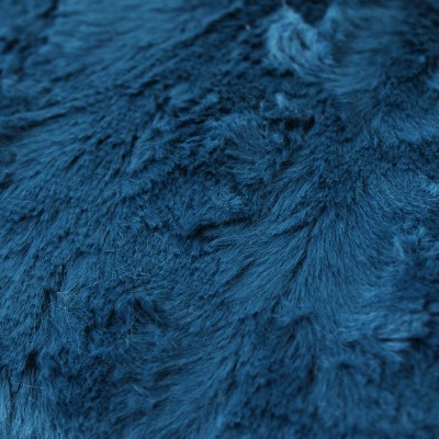 tecido felpudo azul escuro
