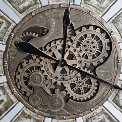 Relógio de parede Ferro