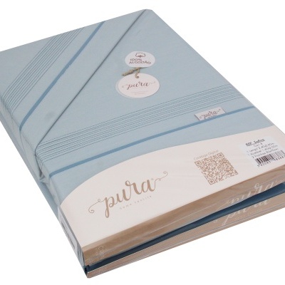 Jogo de cama Safira 240 Azul