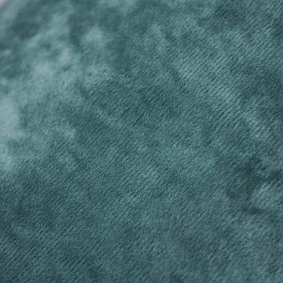 Tecido de veludo verde com manchas cinza
