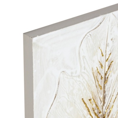 Tela folha bege e brilho