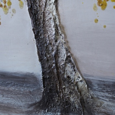 Quadro Árvore Dourada