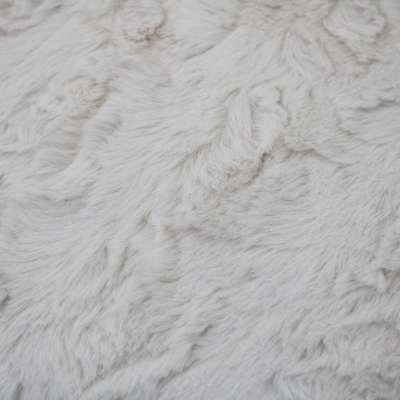 Tecido felpudo branco com textura macia