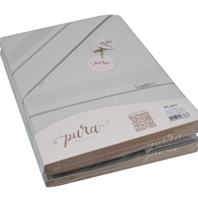 Jogo de cama Safira 240 Cinza