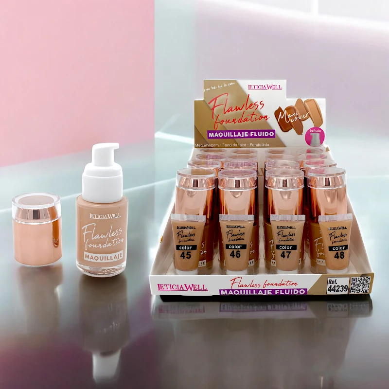 Base Fluida Maquiagem-LETICIA WELL