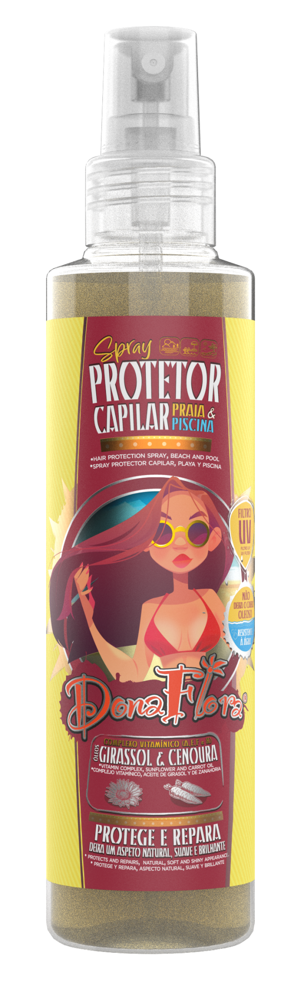 Protetor Capilar Dona Flora 200ml