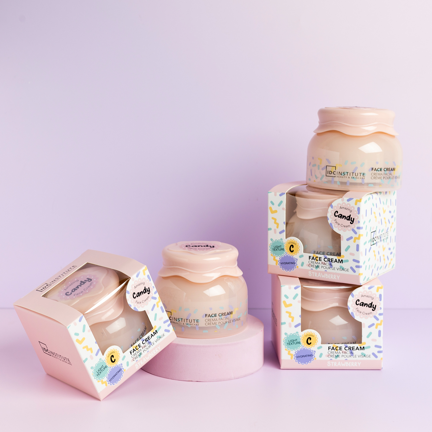 Creme de Rosto Candy 50ml com Vitamina C - IDC