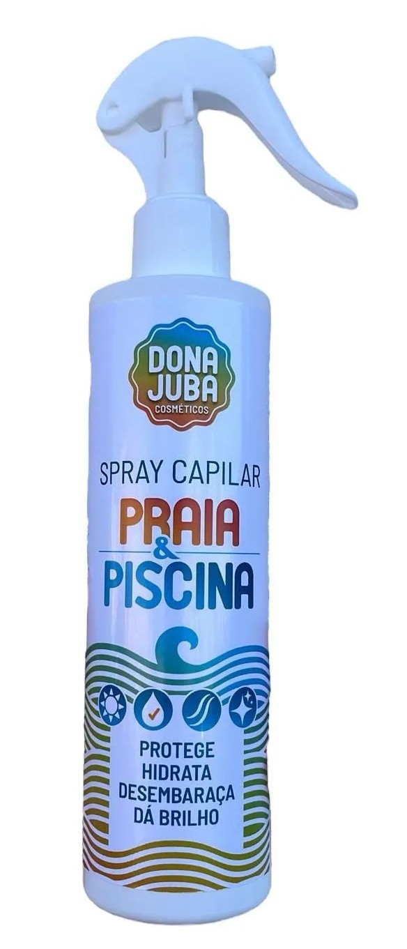 SPRAY CAPILAR PRAIA E PISCINA DONA JUBA 250ML