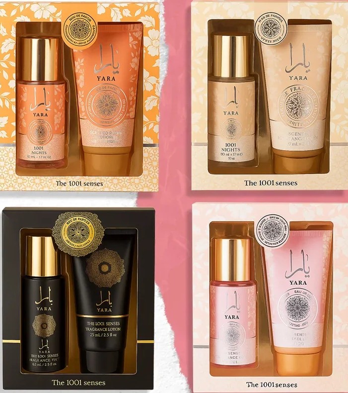 Conjunto Yara: Spray Corporal & Loção