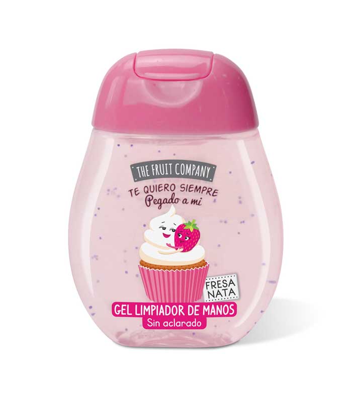 The Fruit Company Gel desinfetante para as mãos - Morango e Creme