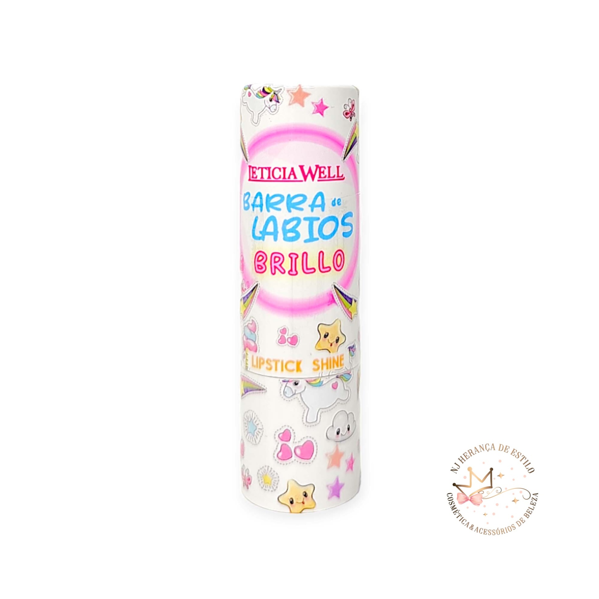 BATOM BRILHO GLITTER-Leticia well