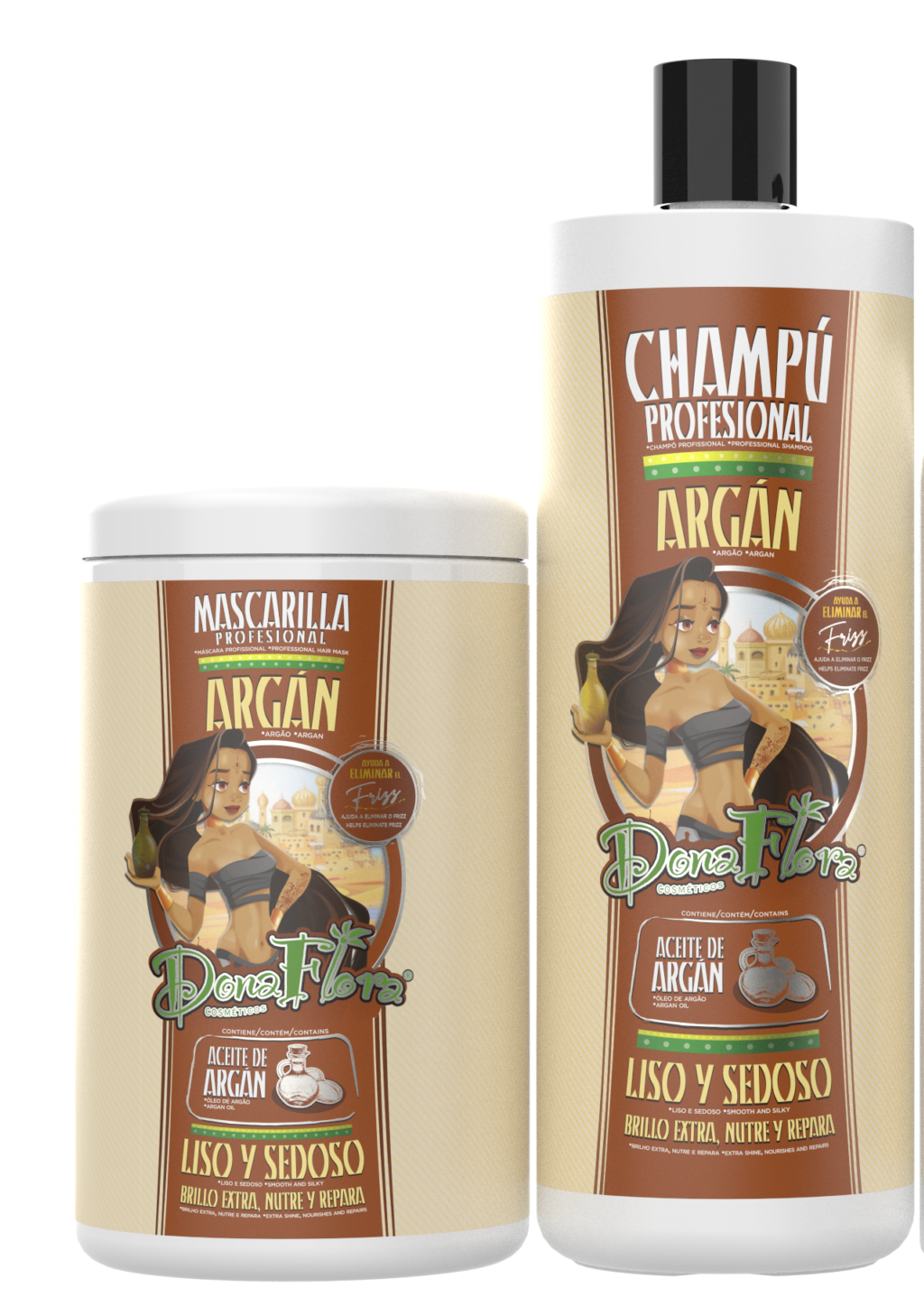 Conjunto Dona Flora Argão Champoo&Mascara