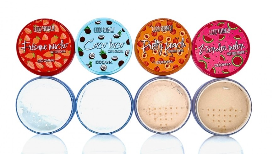 Fixador de pó solto fosco D'donna