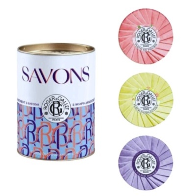 Roger&Gallet - Coffret Azul Sabonetes 3x100gr