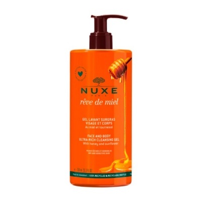 Nuxe - Rêve de Miel Gel Lavante Surgas Rosto e Corpo 750ml