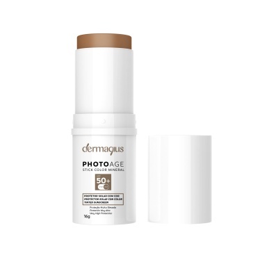 Dermagius - PhotoAge Stick Mineral SPF50+ Cor Médio 16gr