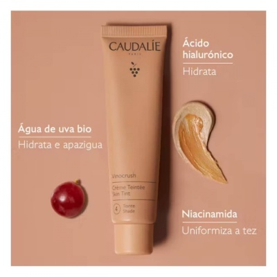 Caudalie - Vinocrush Creme com Cor Tom 4 30ml