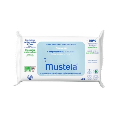 Mustela - Bebé Toalhetes de Limpeza Sem Perfume Pack 3=6