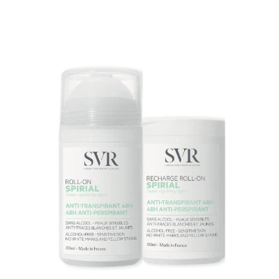 SVR - Spirial Roll-On Transpiração Excessiva + Recarga 2x50ml