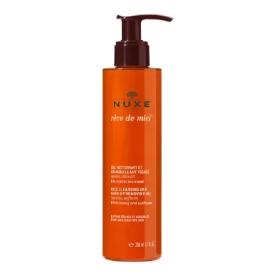 Nuxe - Rêve de Miel Gel de Limpeza e Desmaquilhante 200ml Nuxe - Rêve de Miel Gel de Limpeza e Desmaquilhante 200ml