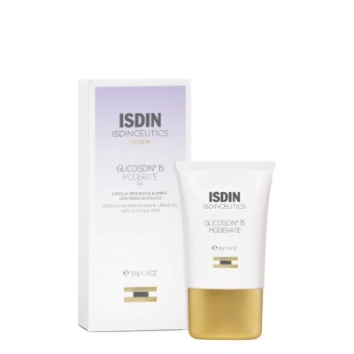 Isdin - Isdinceutics Glicoisdin 15 Moderate Gel Facial Efeito Peeling 50g
