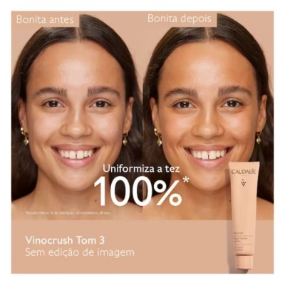 Caudalie - Vinocrush Creme com Cor Tom 3 30ml