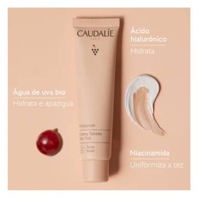 Caudalie - Vinocrush Creme com Cor Tom 2 30ml
