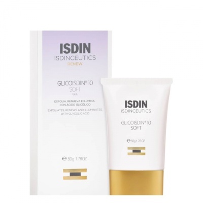 Isdin - Isdinceutics Glicoisdin 10 Soft Gel Facial Efeito Peeling 50g