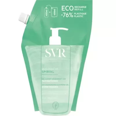 SVR - Spirial Deo-Douche Gel Desodorizante 400ml Recarga