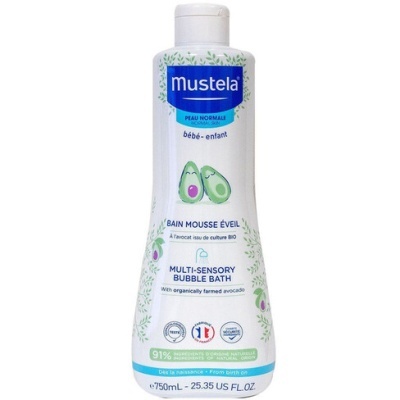 Mustela - Banho de Espuma Multi-Sensorial 750 ml