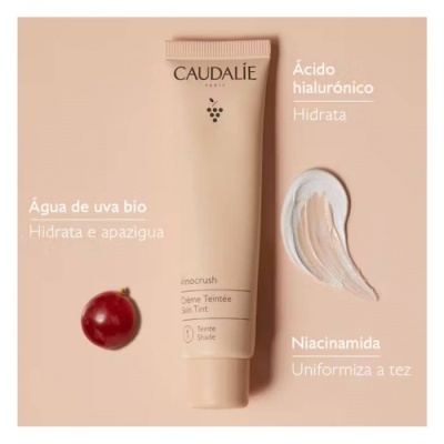 Caudalie - Vinocrush Creme com Cor Tom 1 30ml