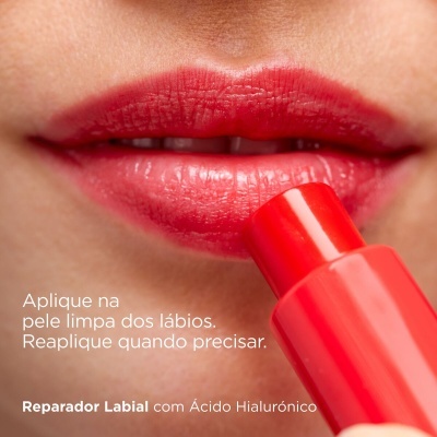 Isdin - Reparador Labial Vermelho 4Gr