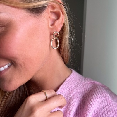 Brincos em Prata - Jessy