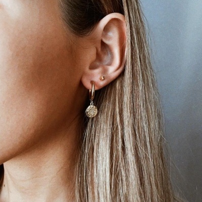 Argolas em aço - Hazel