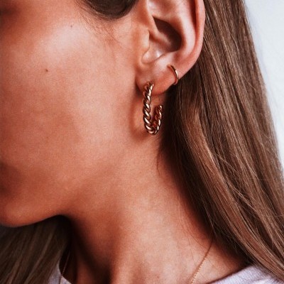 Argolas em Aço - Helena