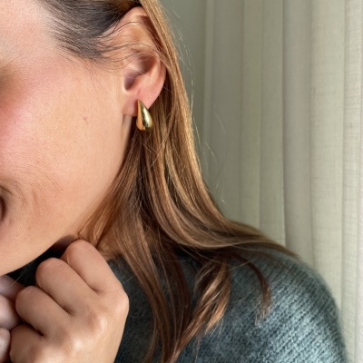 Brincos em aço - Vivid