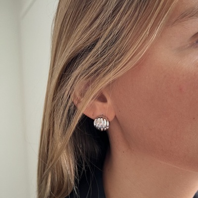 Brincos em prata - Shell