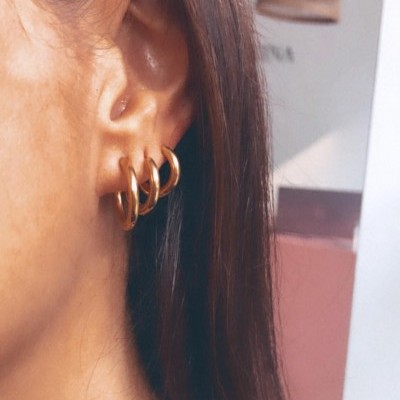 Mini argola em aço - Clarke (vendido à unidade)